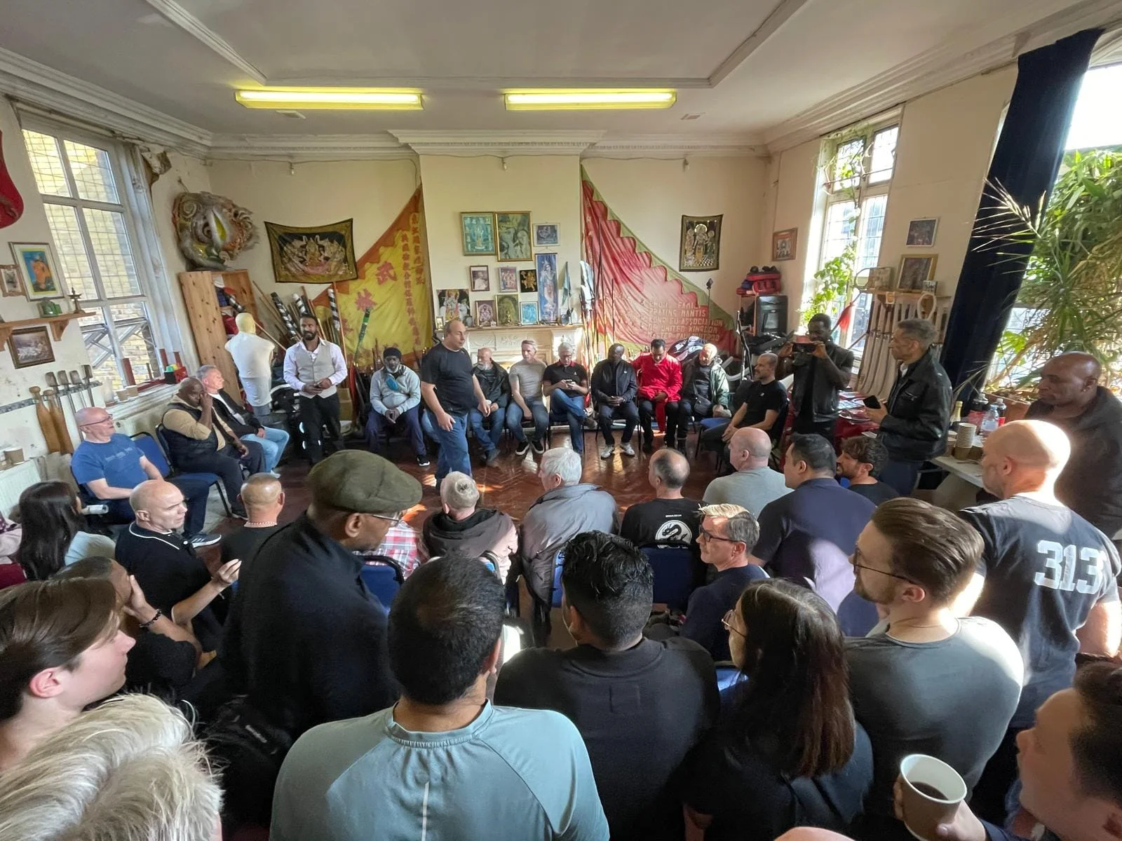 Meeting of the Kung Fu masters