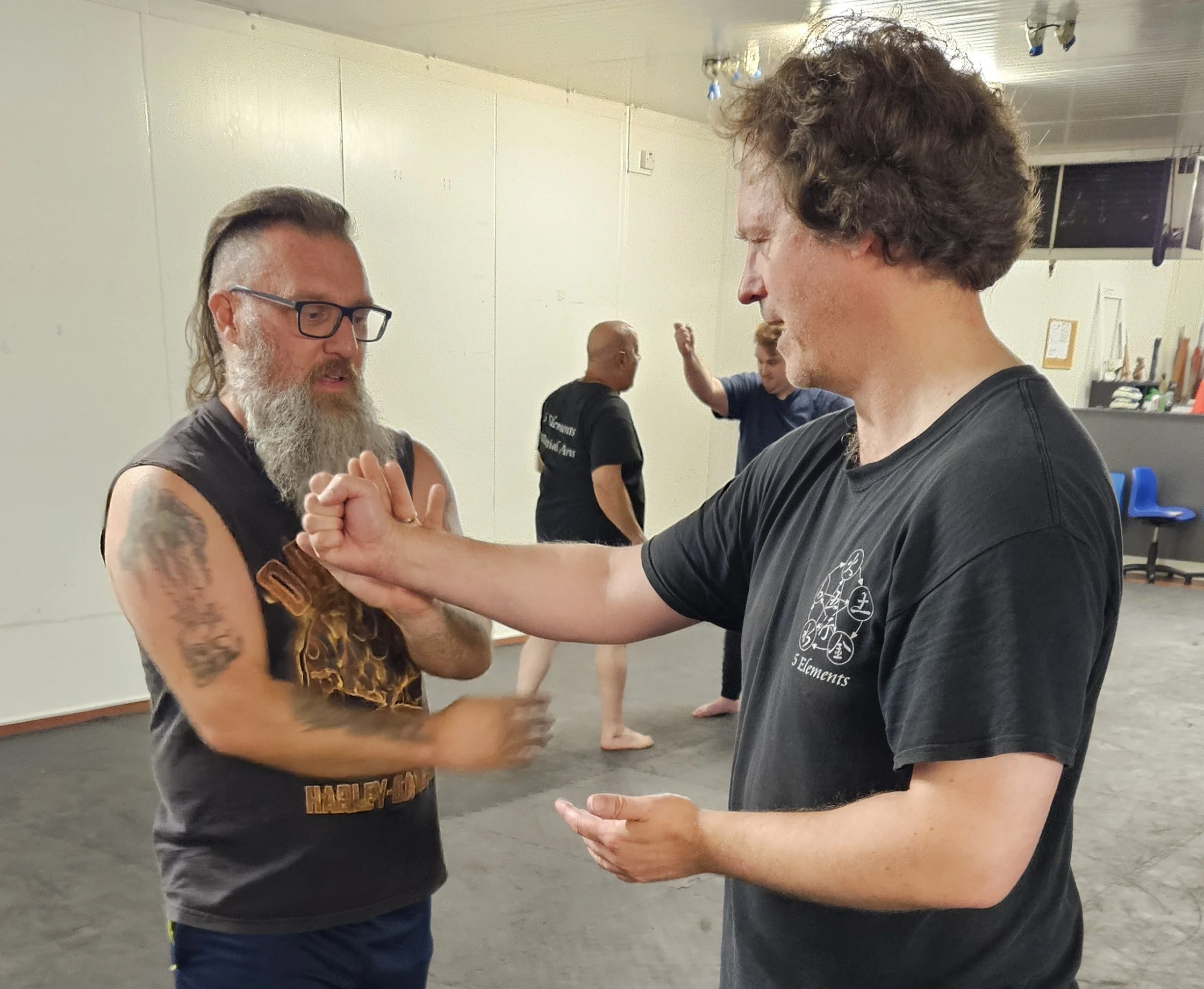 Kung Fu - Southern Mantis class at 5 Elements Martial Arts, Basildon